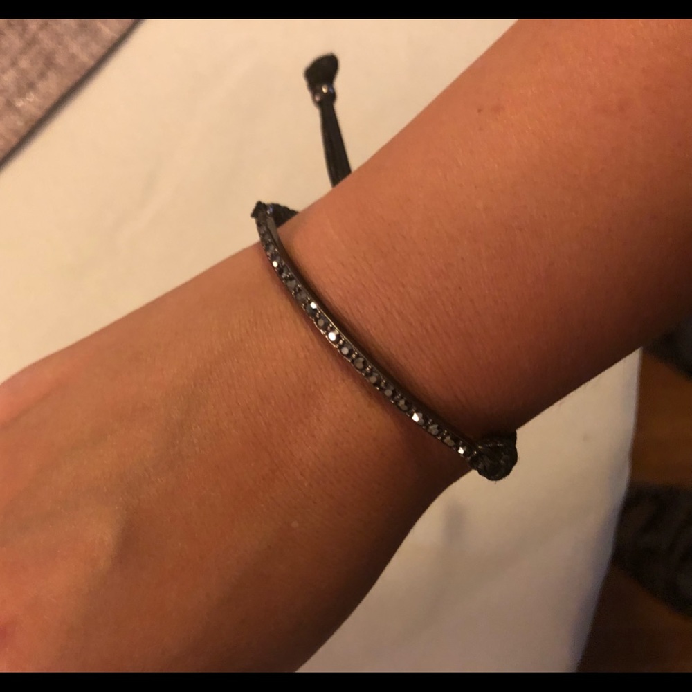 Black sparkle bracelet
